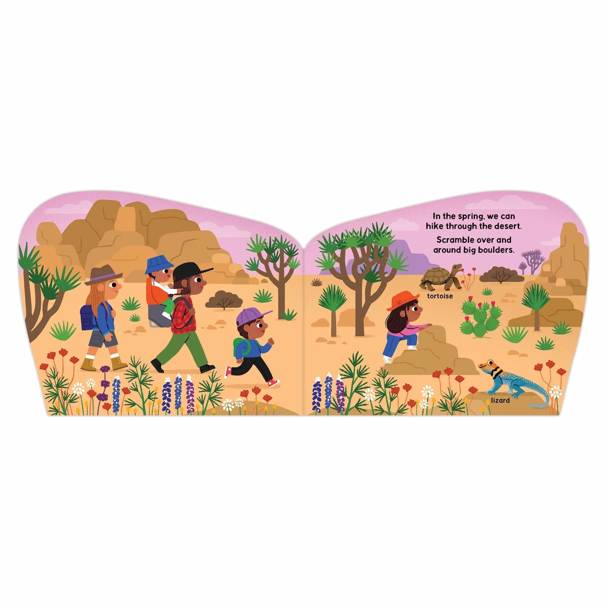 Happy Camper Shaped Board Book