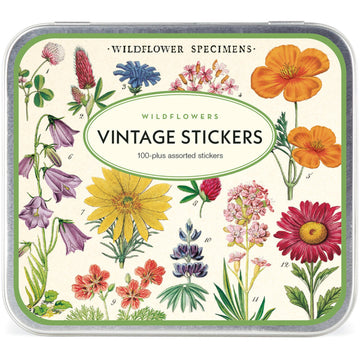Cavallini Paper Tin of Stickers