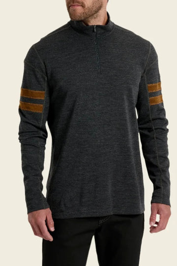 Kuhl Team Merino 1/4 Zip Sweater: Cast Iron