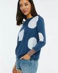 Cotton & Cashmere Spot On Sweater