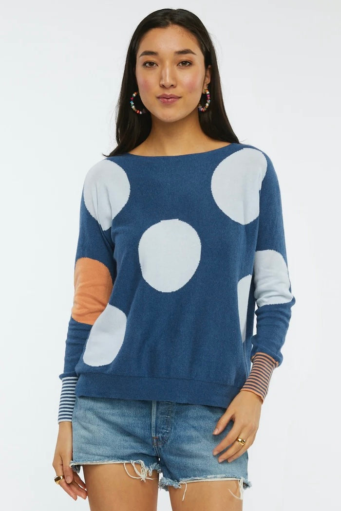 Cotton & Cashmere Spot On Sweater