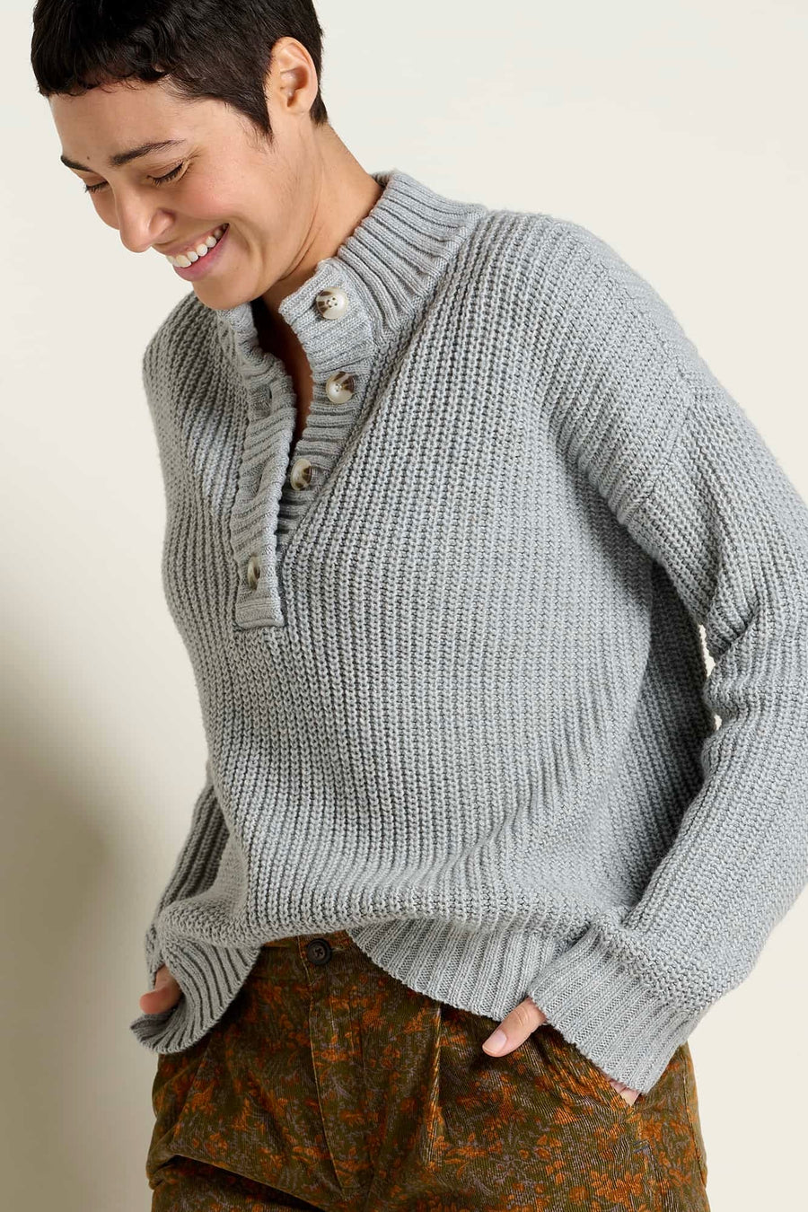 Moss Point Henley Sweater
