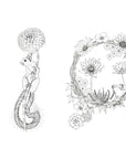 Into the Wild: An Exotic Woodland Coloring Book
