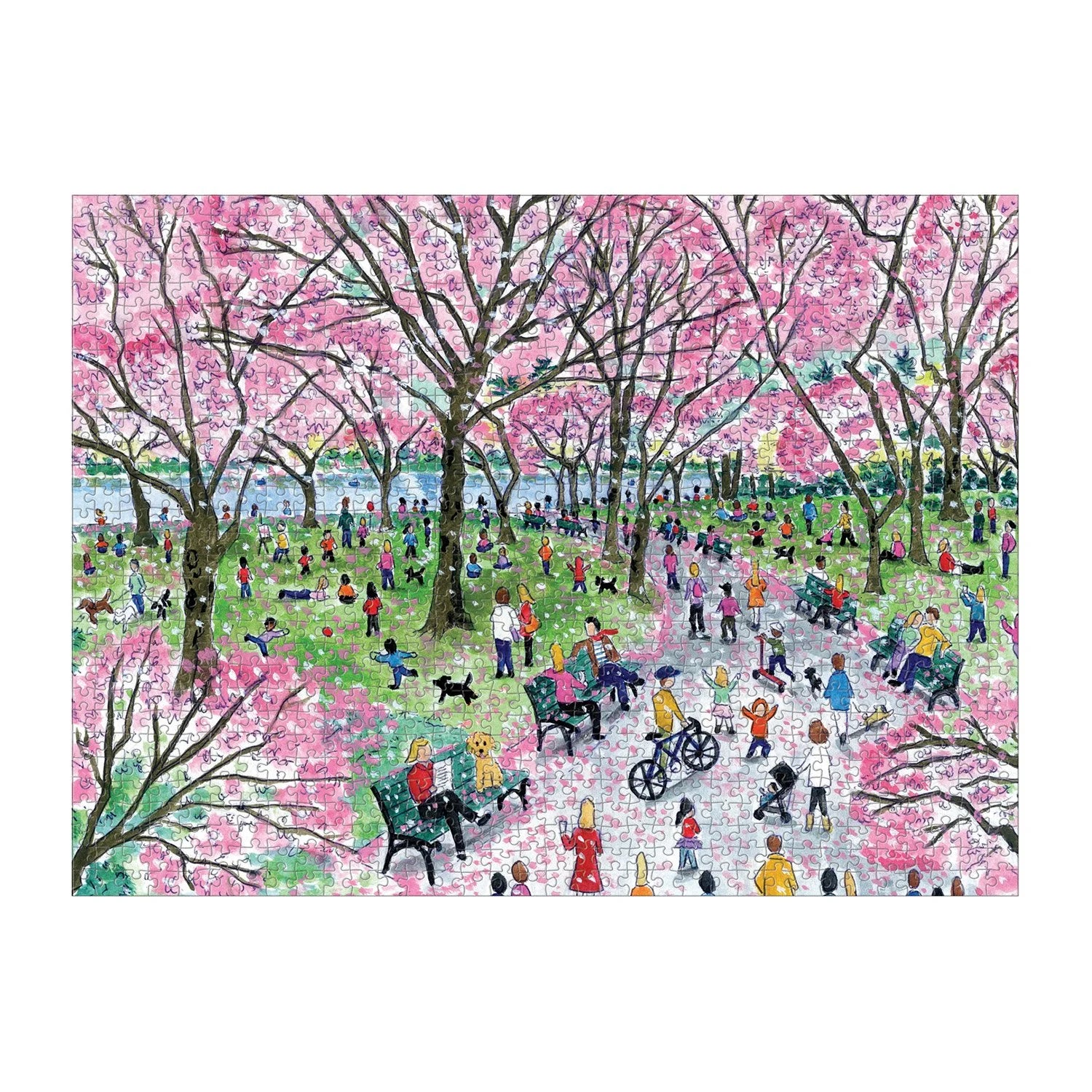 Michael Storrings Cherry Blossoms 1000 Piece Jigsaw Puzzle