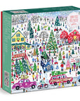Michael Storrings A Day at the Christmas Tree Farm 1000 Piece Puzzle