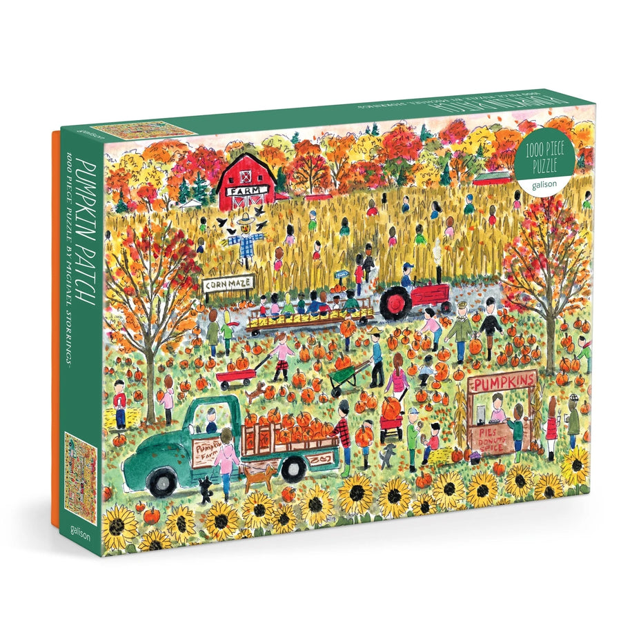 Pumpkin Patch by Michael Storrings 1000 Piece Puzzle