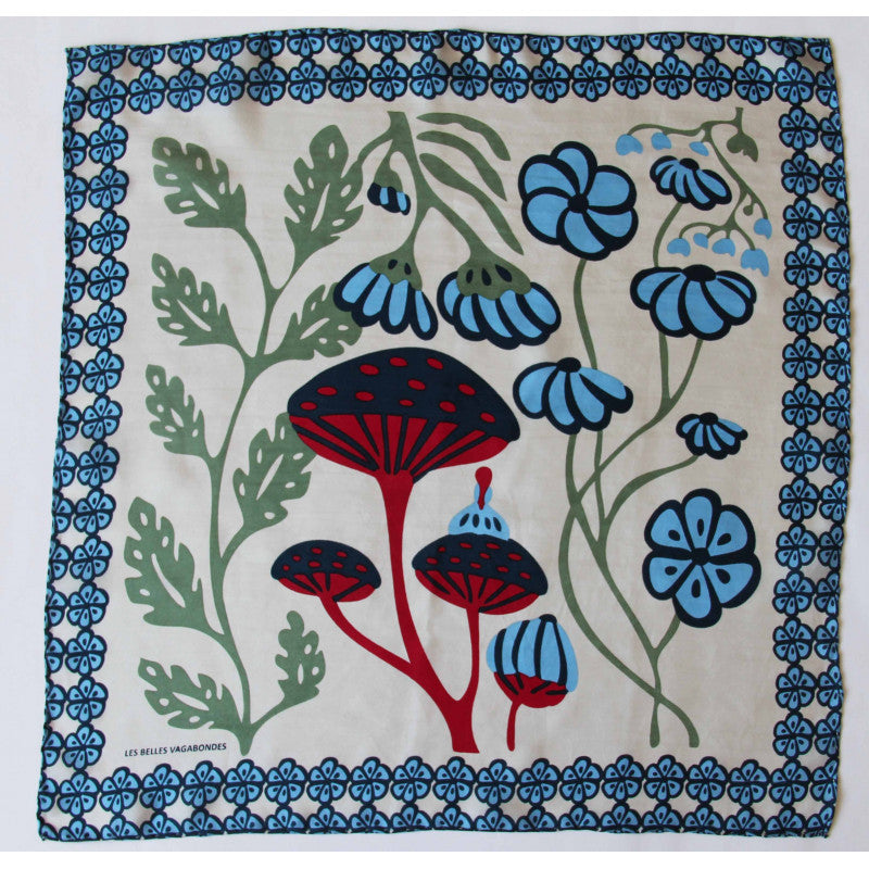 Les Belles Vagabondes Mini Silk Scarf