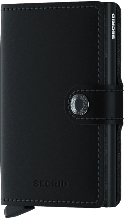 Secrid Mini Wallet  -  Matte Leather