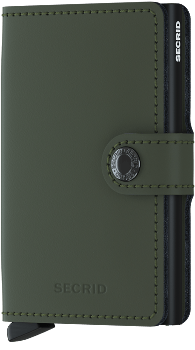 Secrid Mini Wallet  -  Matte Leather