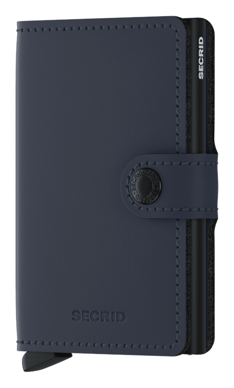 Secrid Mini Wallet  -  Matte Leather