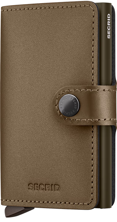 Secrid Mini Wallet  -  Matte Leather