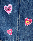NOSO Dazzits 3.9 x 6" Sheet of Different Sized Repair Patches