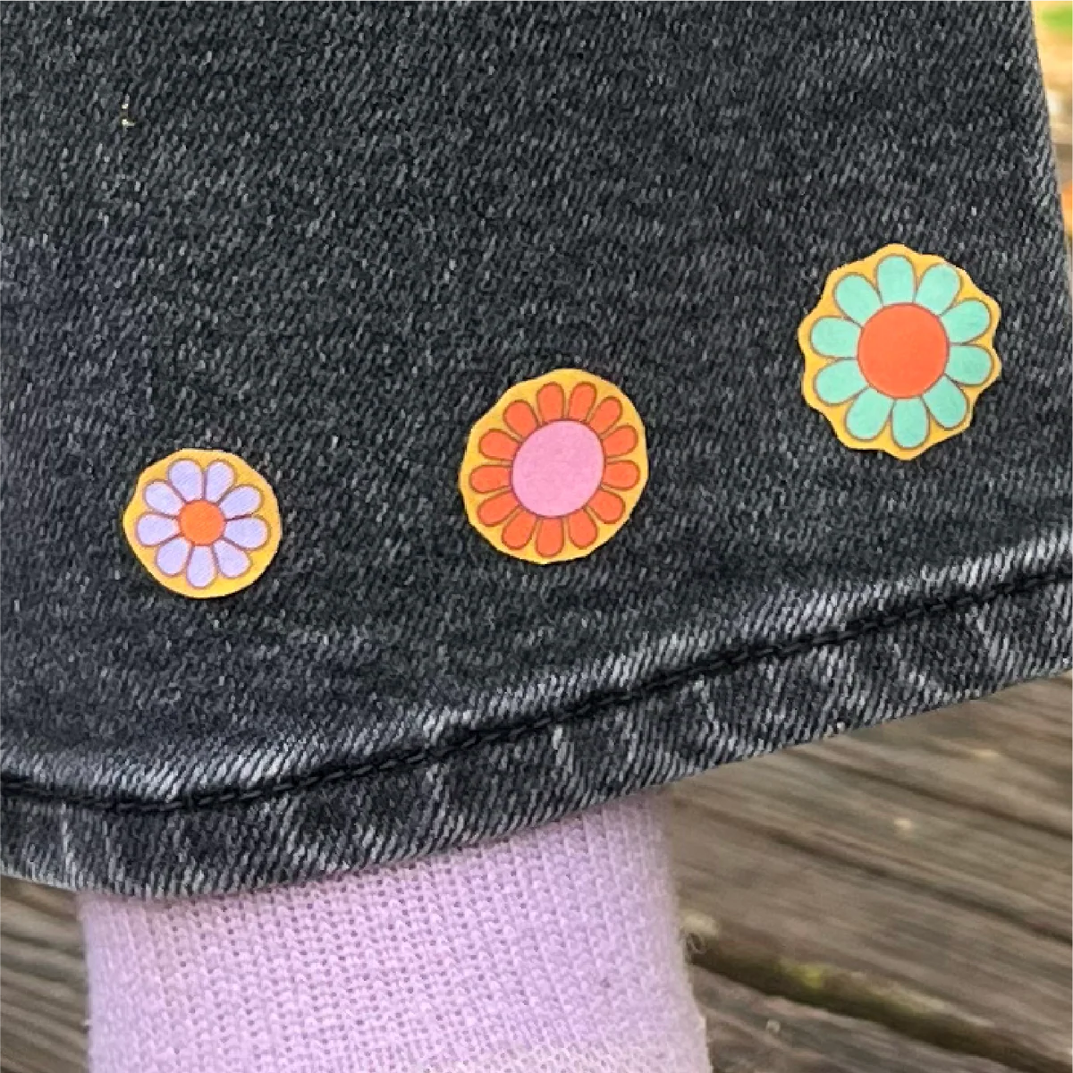 NOSO Dazzits 3.9 x 6" Sheet of Different Sized Repair Patches