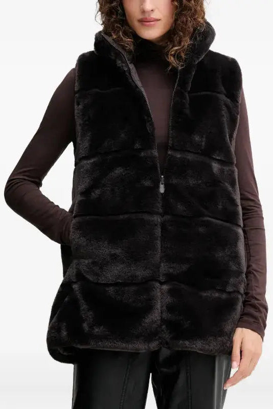 Nives Reversible Faux Fur Vest