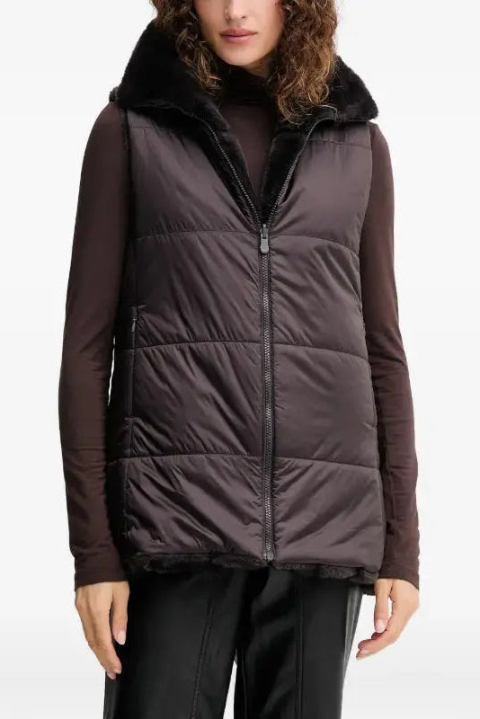 Nives Reversible Faux Fur Vest
