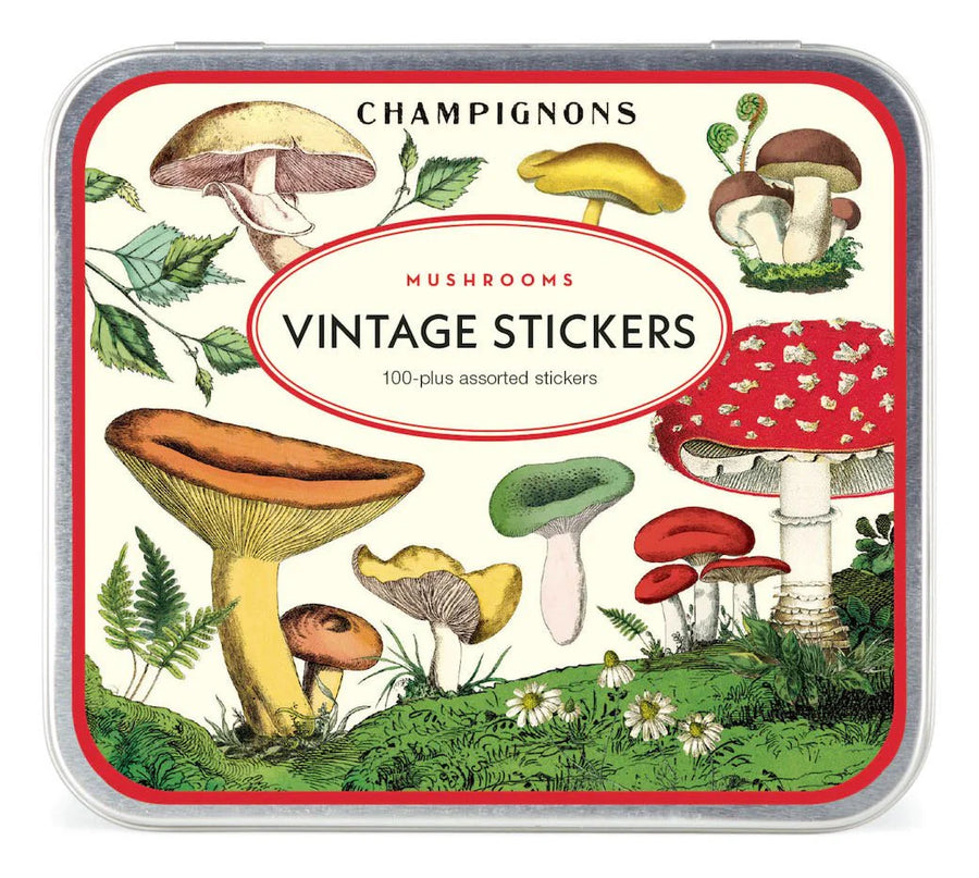 Cavallini Paper Tin of Stickers