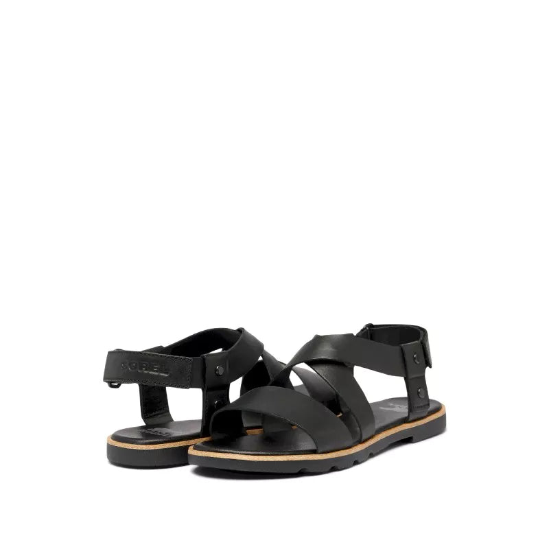 Sorel Ella III Crisscross Flat Sandal
