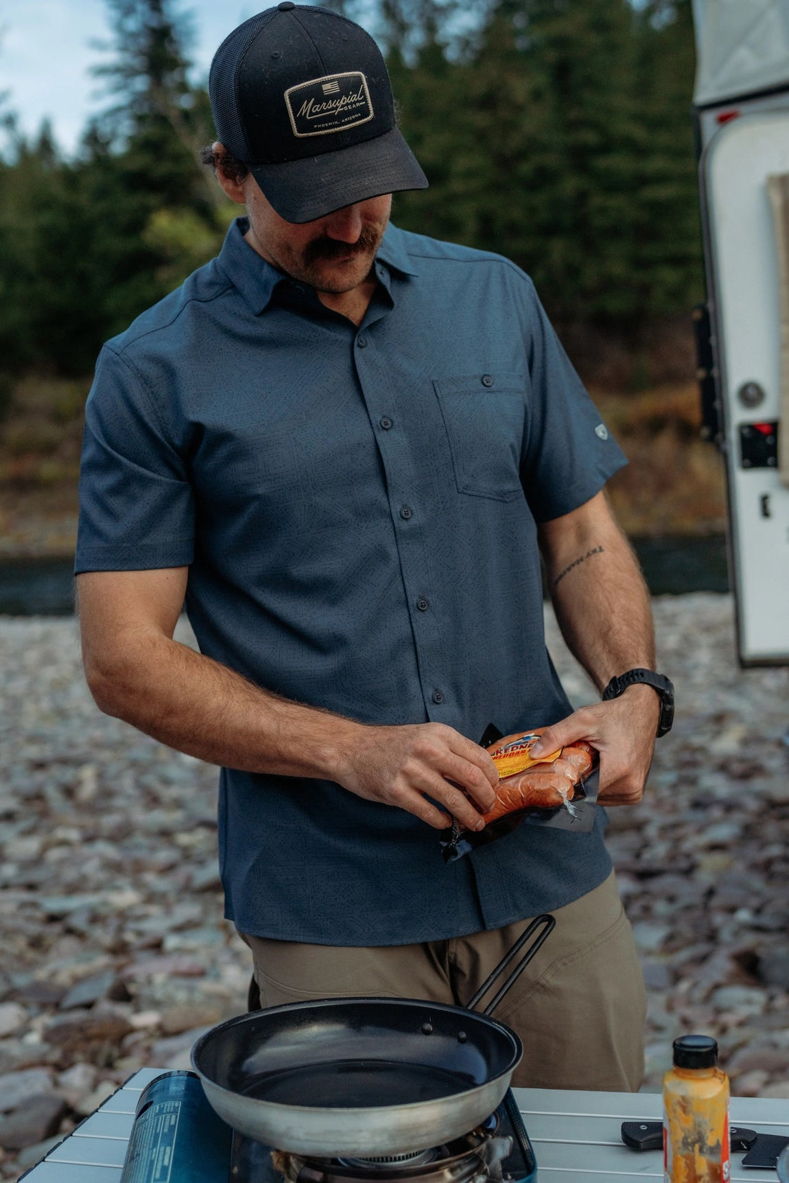 Kuhl M's Persuadr Short Sleeve Standard Fit Button Up Shirt