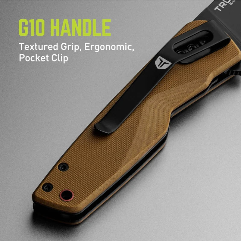 True Fast Flip 3" Drop Point Knife