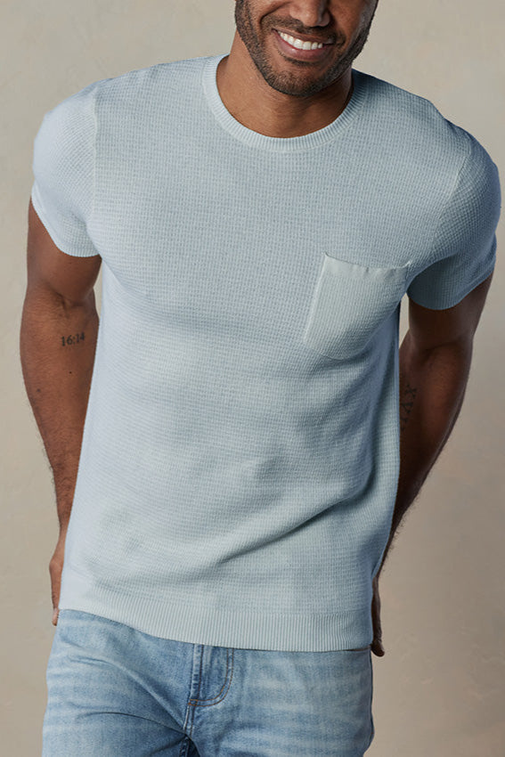 TNB Waffle Knit Sweater Tee