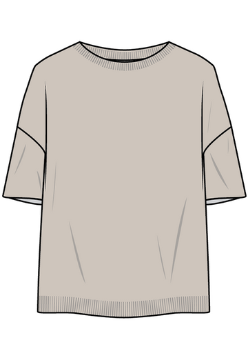 Summer Linen Blend Short Sleeve Tee