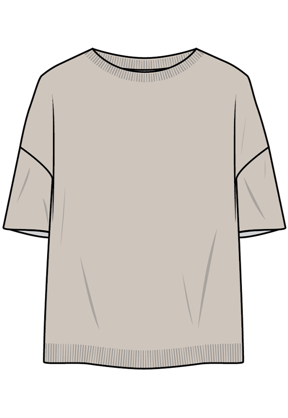 Summer Linen Blend Short Sleeve Tee