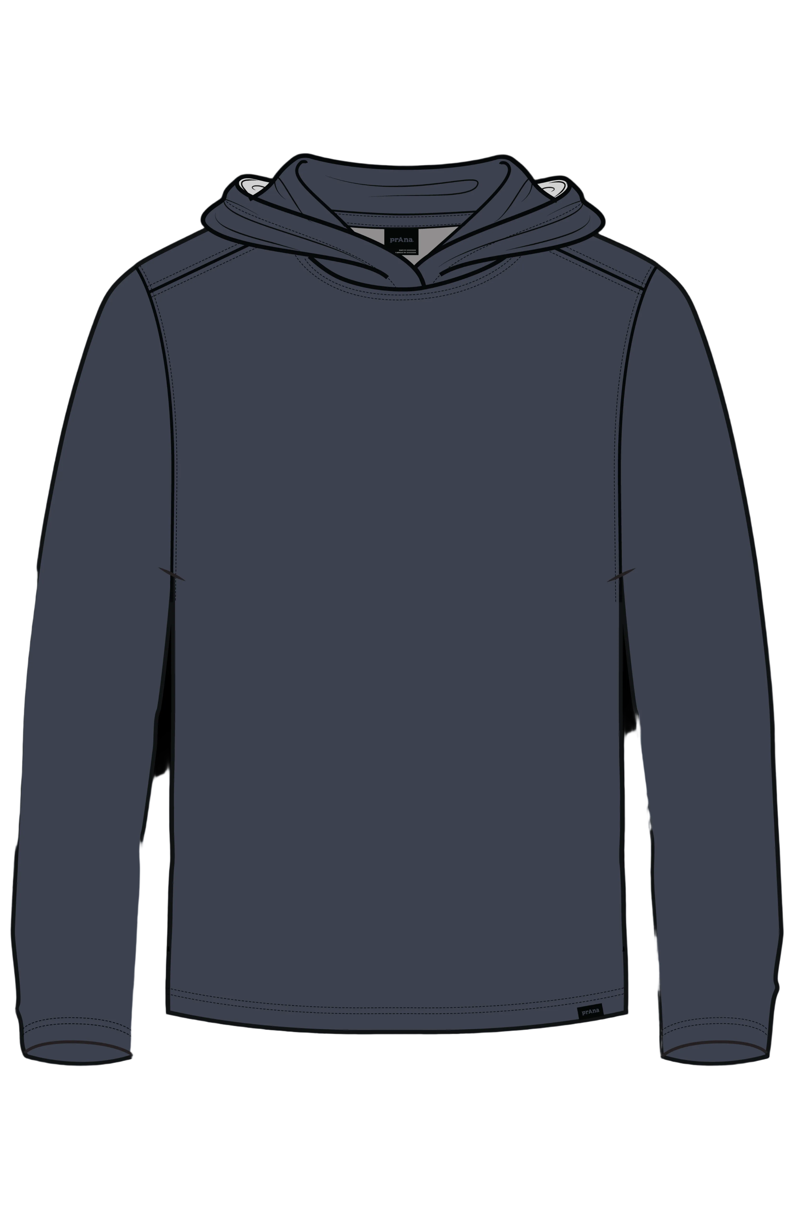 Prana Long Sleeve Hooded Tee