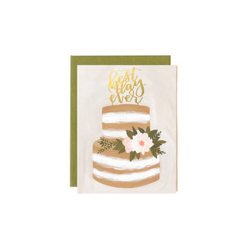 Wedding Best Day Ever Greeting Card