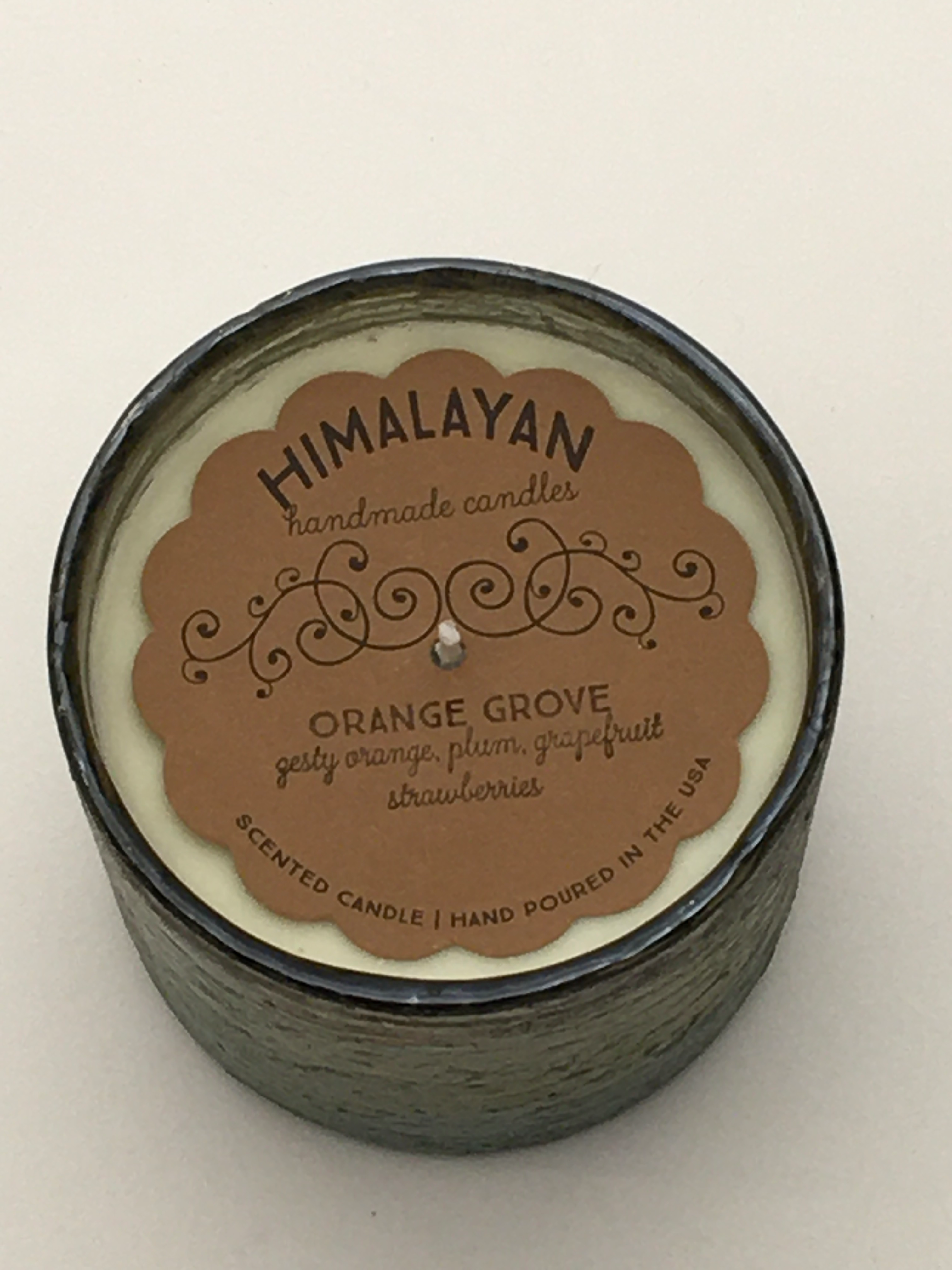 Himalayan Handmade Soy Wax Candles in Artisan Blown Glass Tumbler