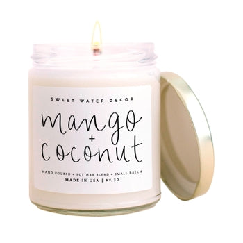 Mango +  Coconut Soy Candle