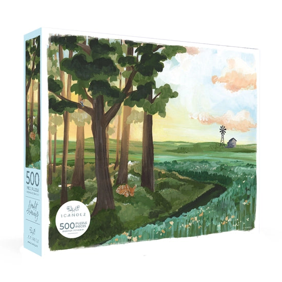 Sunlit Evening 500 Piece Jigsaw Puzzle