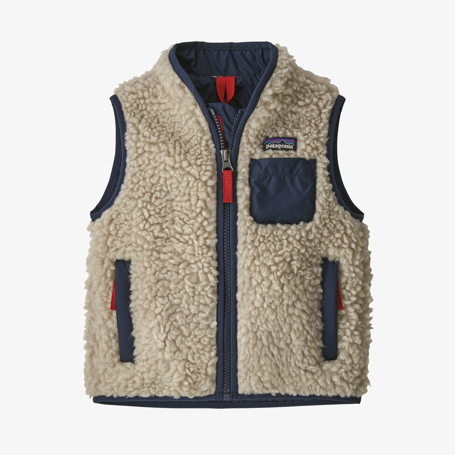 Patagonia Baby Retro-X Fleece Vest - Natural