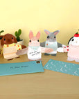 Snuggle Bunnies Notecards - Box set of 12