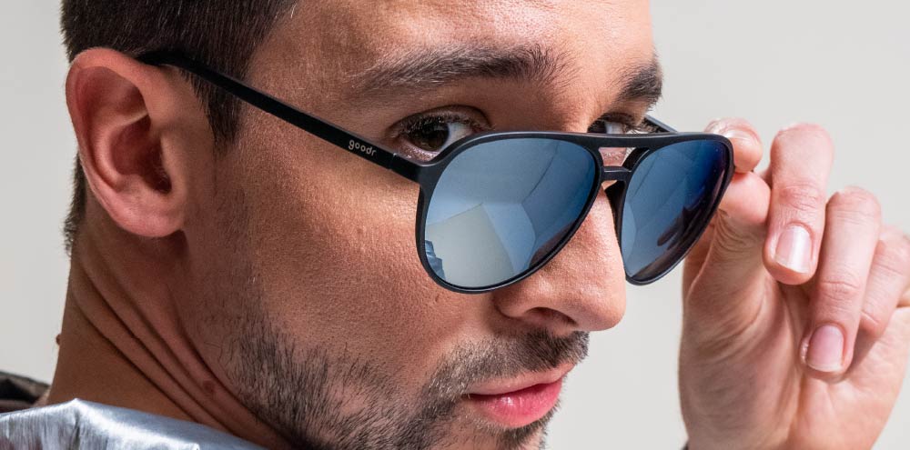 Goodr Add the Chrome Package Polarized Sunglasses