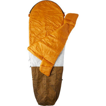 The North Face Lynx Sleeping Bag-Citrine Yellow/Tin Grey Regular