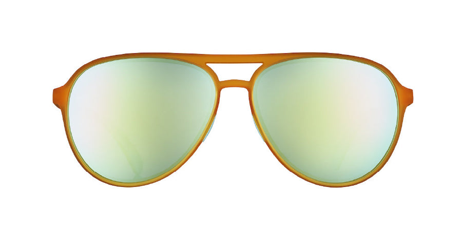 Goodr Cheesy Flight Attendant Polarized Sunglasses