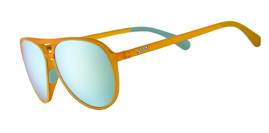 Goodr Cheesy Flight Attendant Polarized Sunglasses