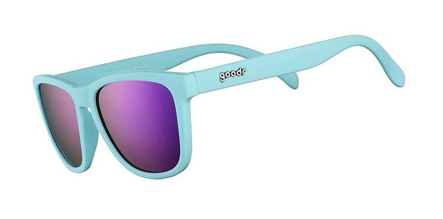 Goodr Electric Dinotopia Carnival Sunglasses