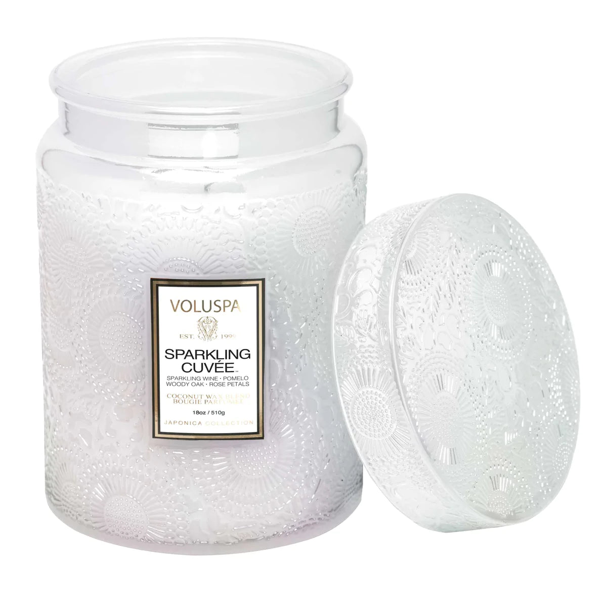 Voluspa SPARKLING CUVÉE 18oz LARGE JAR CANDLE