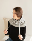 Wool Blended Hoodie Snood