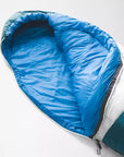 The North Face Cat's Meow Sleeping Bag-Blue/Tin Grey Long RH