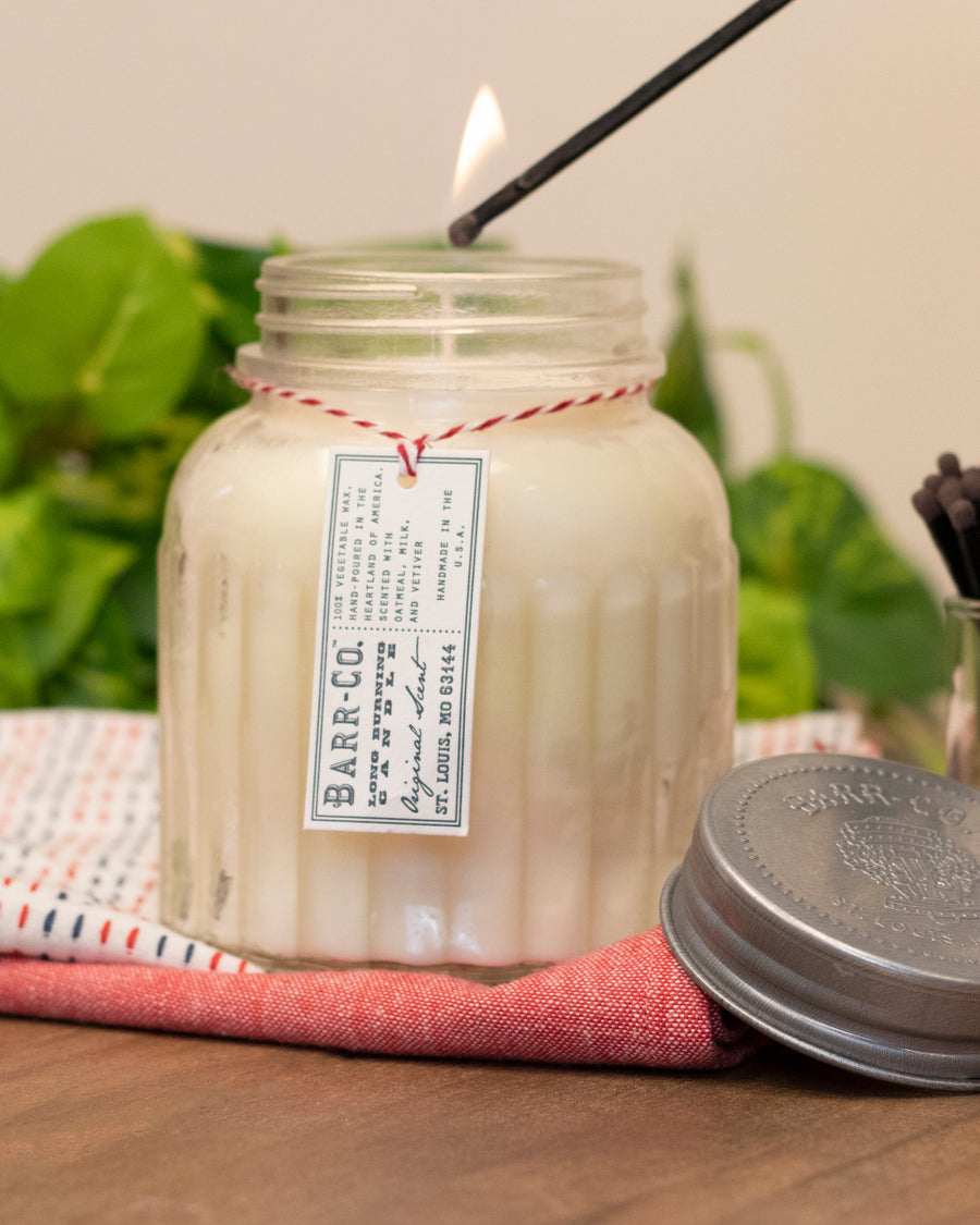 Barr-Co Apothecary Jar Candle-Original Scent