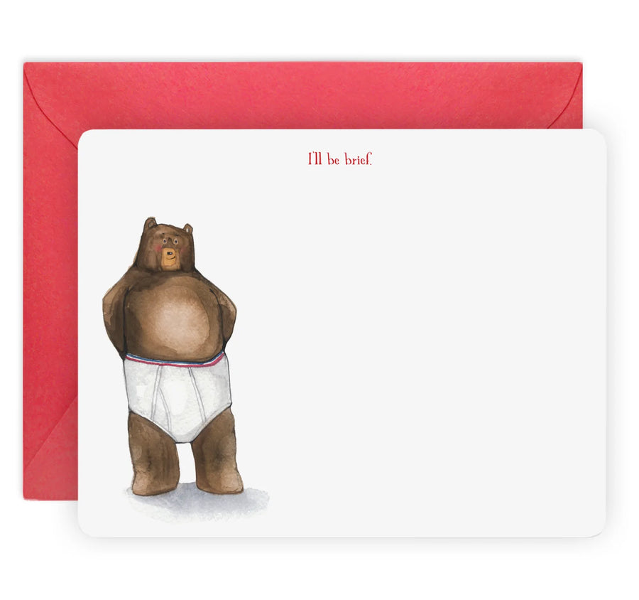 I'll Be Brief Social Notes- Box set of 8