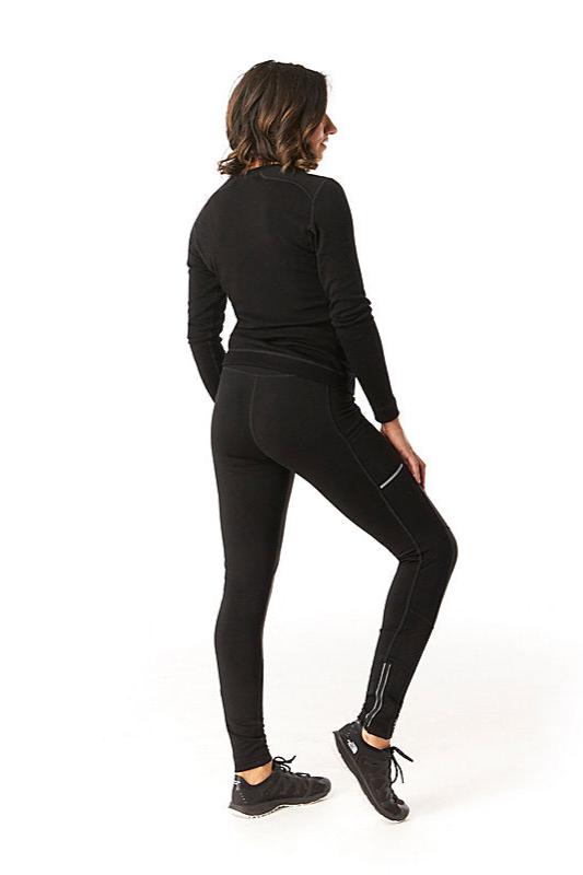 Smartwool W’s Merino Active Fleece Wind Tight - Black