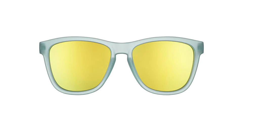 Goodr OG Polarized Sunglasses: Sunbathing with Wizards