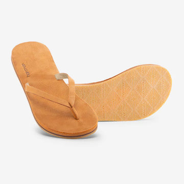 Hari Mari W Meadows Flip Flops - Tobacco Bark