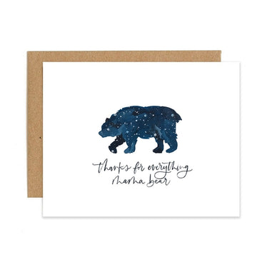 Mama Bear Greeting Card