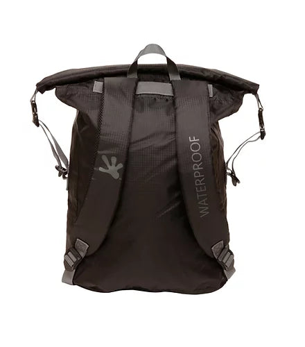 Lightweight 30L Waterproof Backpack - Black/Grey