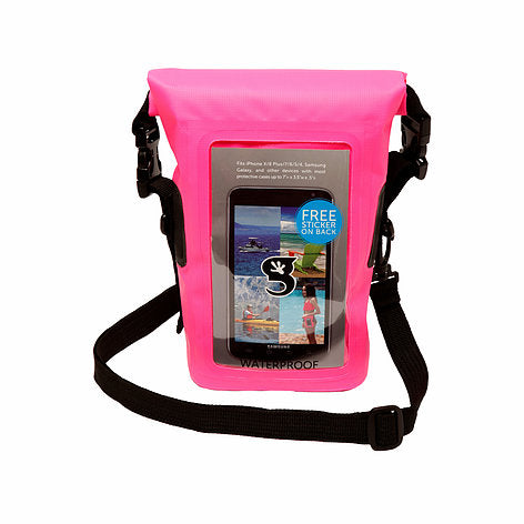 Waterproof Phone Tote Dry Bag - Pink