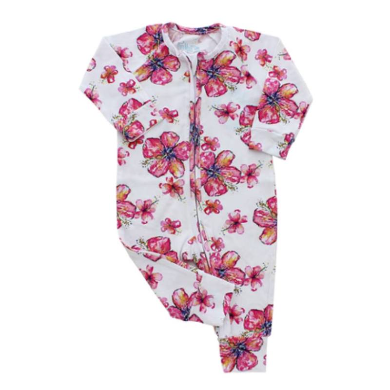 Hibiscus Bamboo Coverall